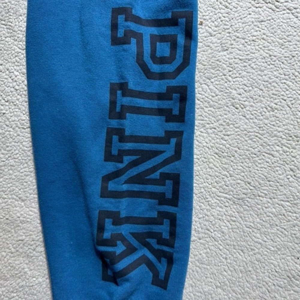 Pink Victoria Secret Hoodie Sweatpants Set Womens XS Blue Fleece Casual Comfort - Picture 12 of 16